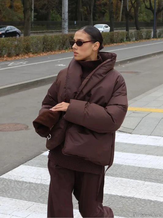 Seame CH - Cassy Tie - Belt Coat - Jackets - mq1762253591248977959