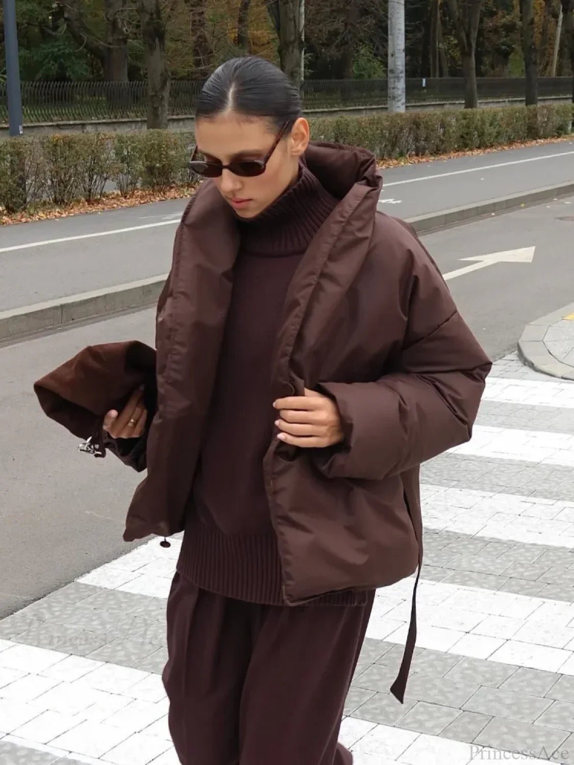 Seame CH - Cassy Tie - Belt Coat - Jackets - aW1762253591248803154