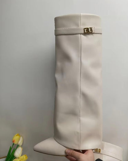 Seame CH - Rochelle Leather Boots - Shoes - none